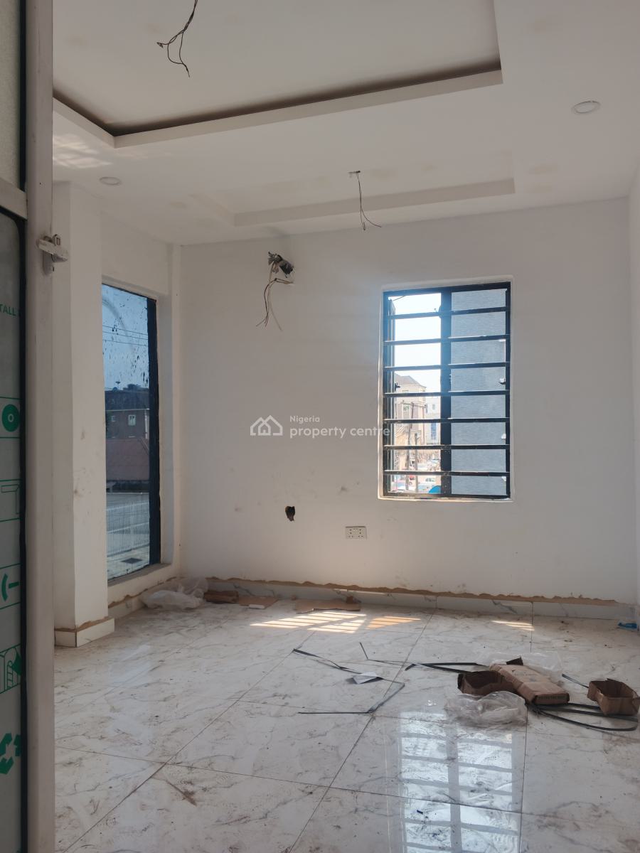 Newly Built Two Bedroom Apartment Available in a Serene Area, Alagomeji, Yaba, Lagos, Flat / Apartment for Rent