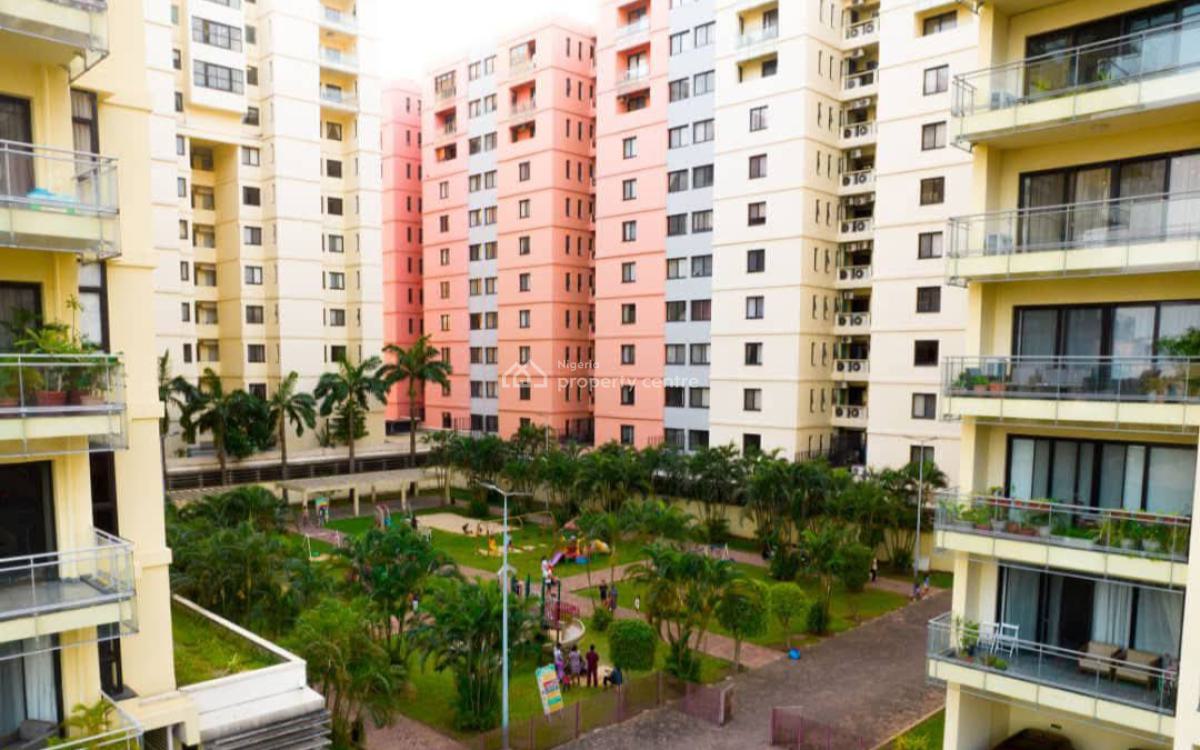 Waterfront 4 Bedroom Flat with Bq, Ocean Parade, Banana Island, Ikoyi, Lagos, Flat / Apartment for Sale