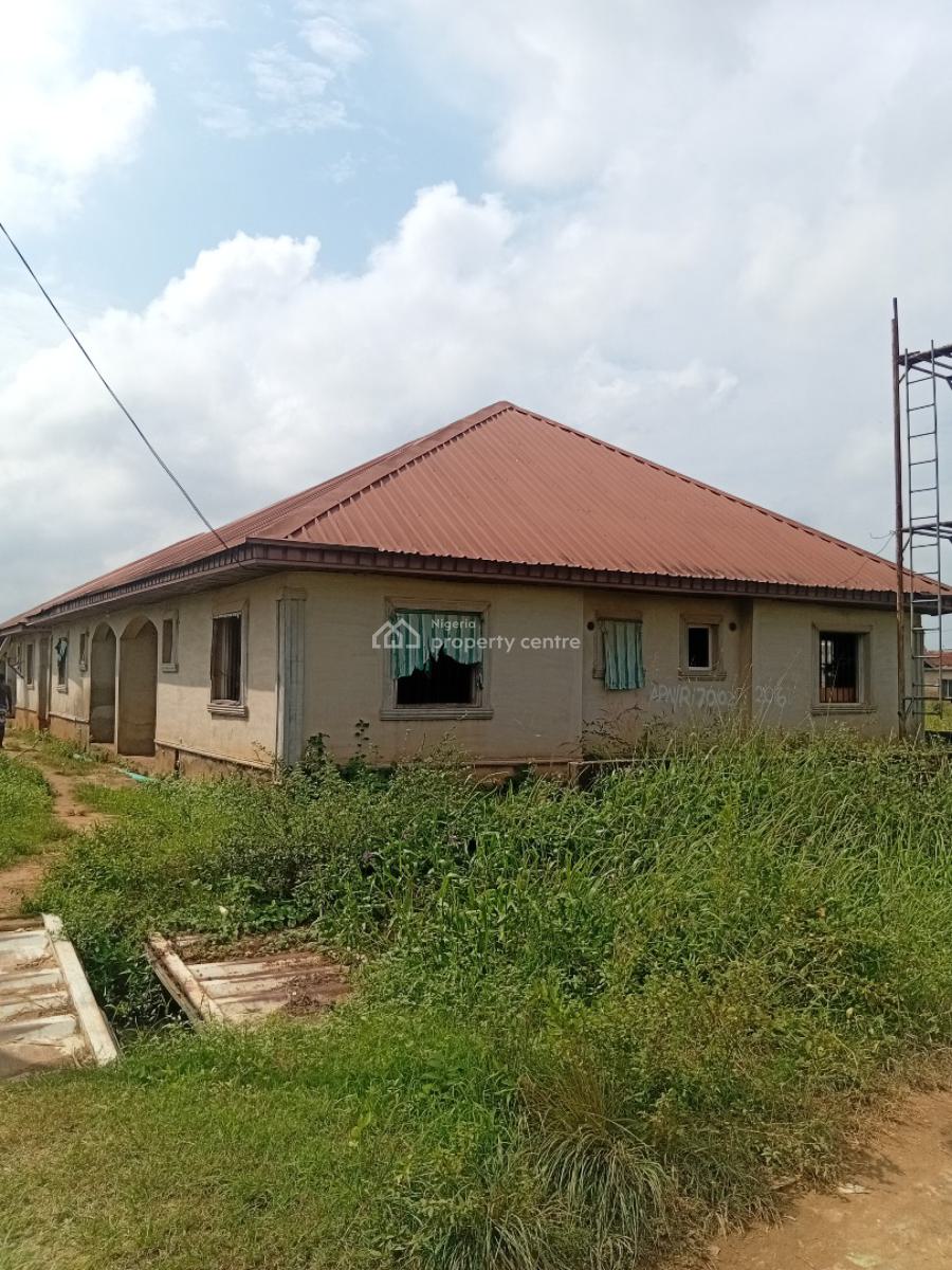 a Shell Structure Bungalow Consisting of 2 Units of 2 Bedroom Flats, Off Gosgra Estate Road, Orimerunmu, Orimerunmu, Ibafo, Ogun, Block of Flats for Sale
