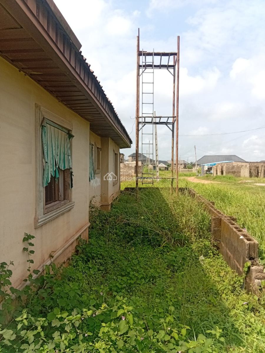 a Shell Structure Bungalow Consisting of 2 Units of 2 Bedroom Flats, Off Gosgra Estate Road, Orimerunmu, Orimerunmu, Ibafo, Ogun, Block of Flats for Sale