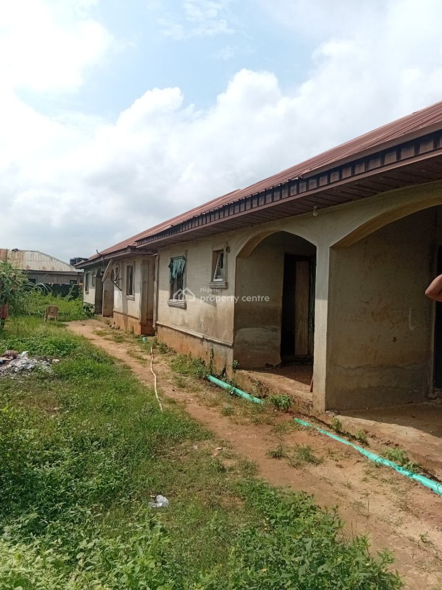 a Shell Structure Bungalow Consisting of 2 Units of 2 Bedroom Flats, Off Gosgra Estate Road, Orimerunmu, Orimerunmu, Ibafo, Ogun, Block of Flats for Sale