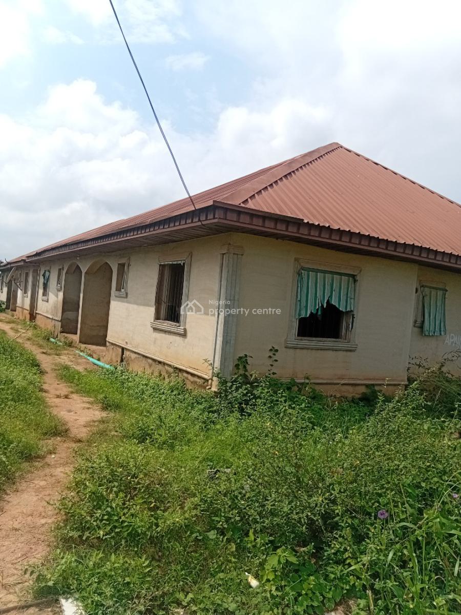 a Shell Structure Bungalow Consisting of 2 Units of 2 Bedroom Flats, Off Gosgra Estate Road, Orimerunmu, Orimerunmu, Ibafo, Ogun, Block of Flats for Sale