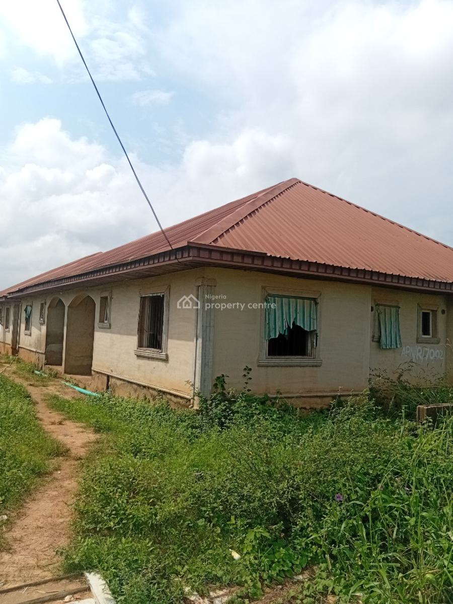 a Shell Structure Bungalow Consisting of 2 Units of 2 Bedroom Flats, Off Gosgra Estate Road, Orimerunmu, Orimerunmu, Ibafo, Ogun, Block of Flats for Sale