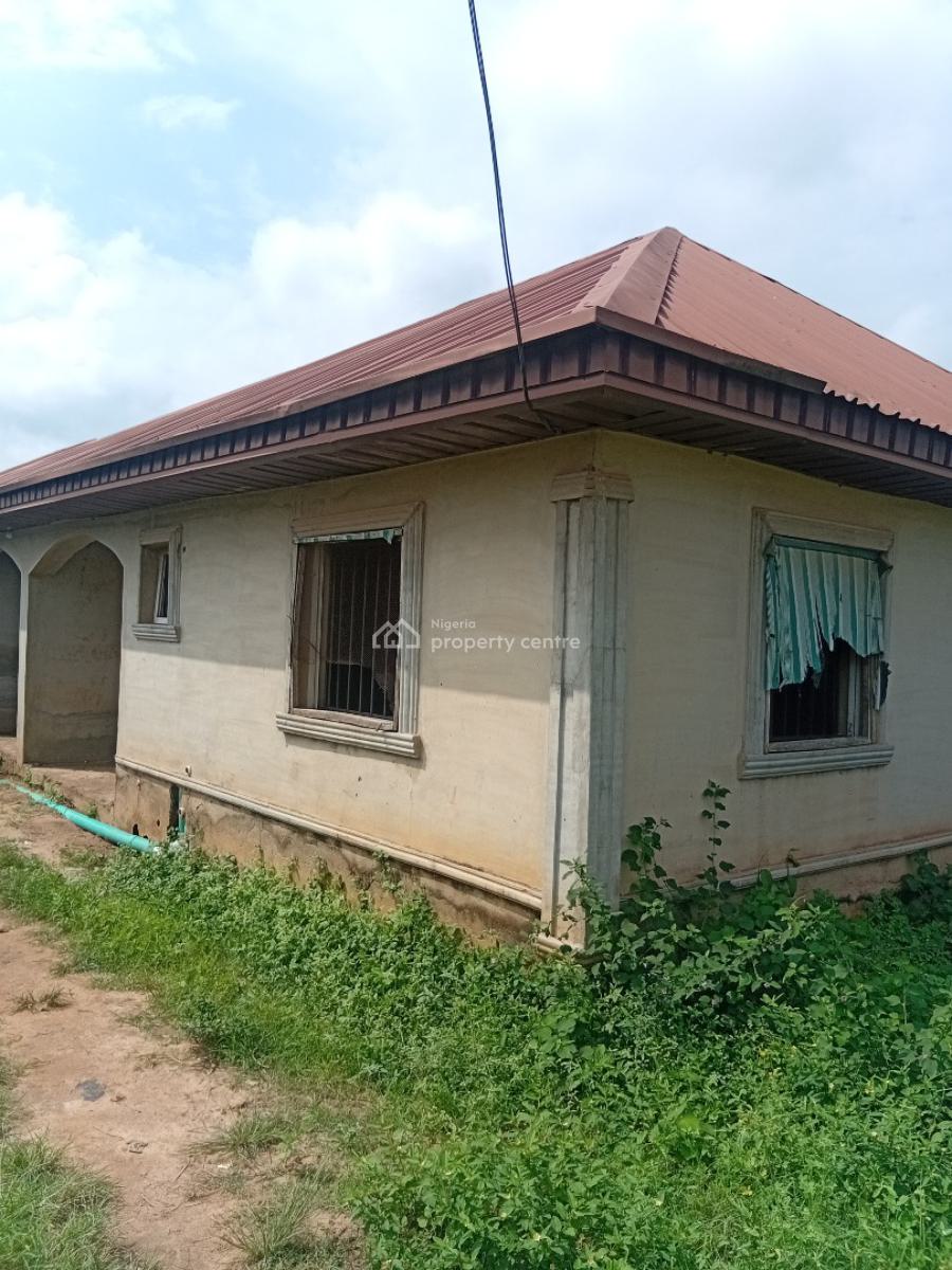 a Shell Structure Bungalow Consisting of 2 Units of 2 Bedroom Flats, Off Gosgra Estate Road, Orimerunmu, Orimerunmu, Ibafo, Ogun, Block of Flats for Sale