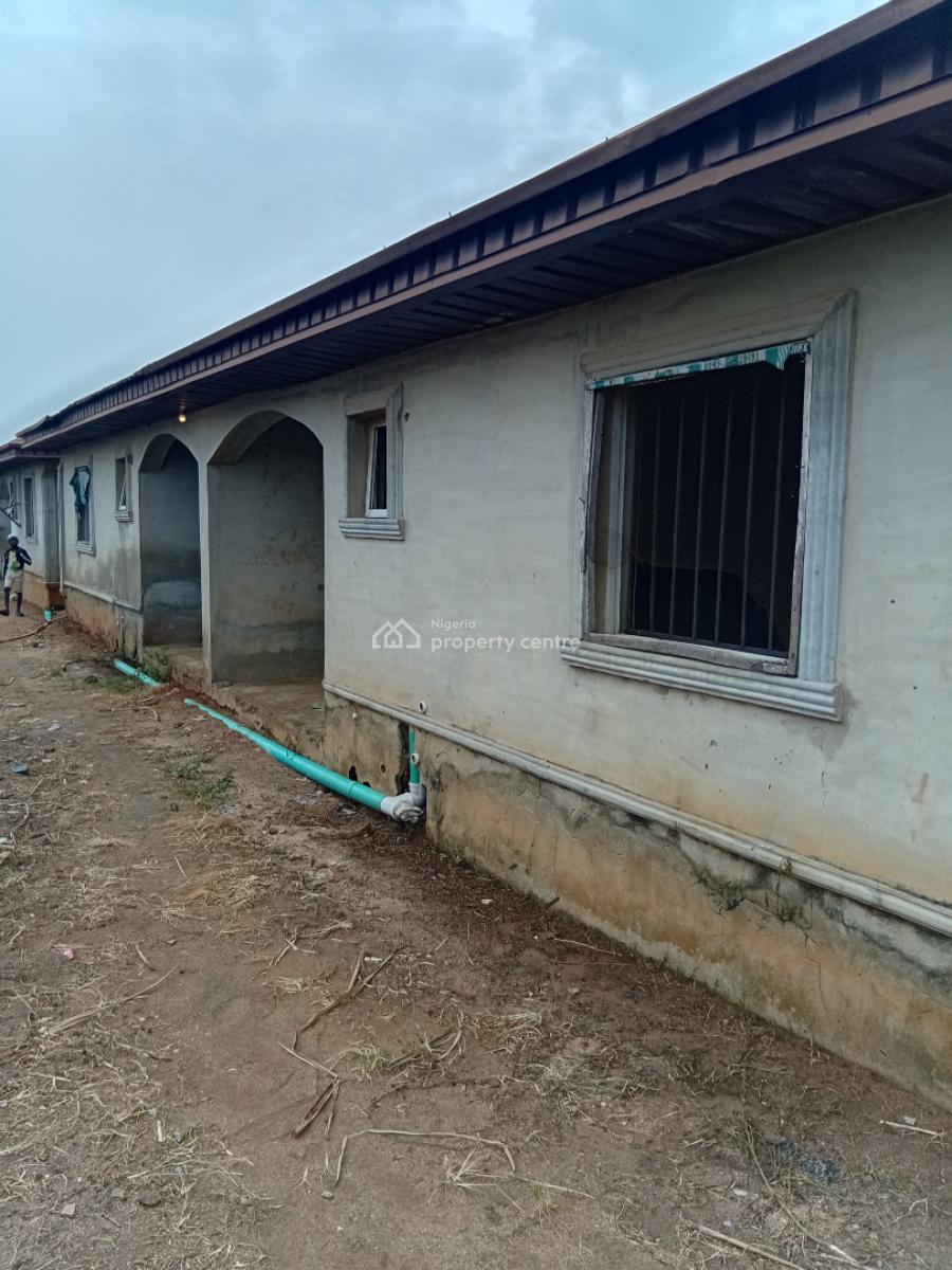 a Shell Structure Bungalow Consisting of 2 Units of 2 Bedroom Flats, Off Gosgra Estate Road, Orimerunmu, Orimerunmu, Ibafo, Ogun, Block of Flats for Sale