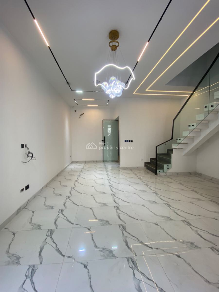 4 Bedroom Terrace Duplex with Bq & Pool, Osapa London, Osapa, Lekki, Lagos, Terraced Duplex for Sale