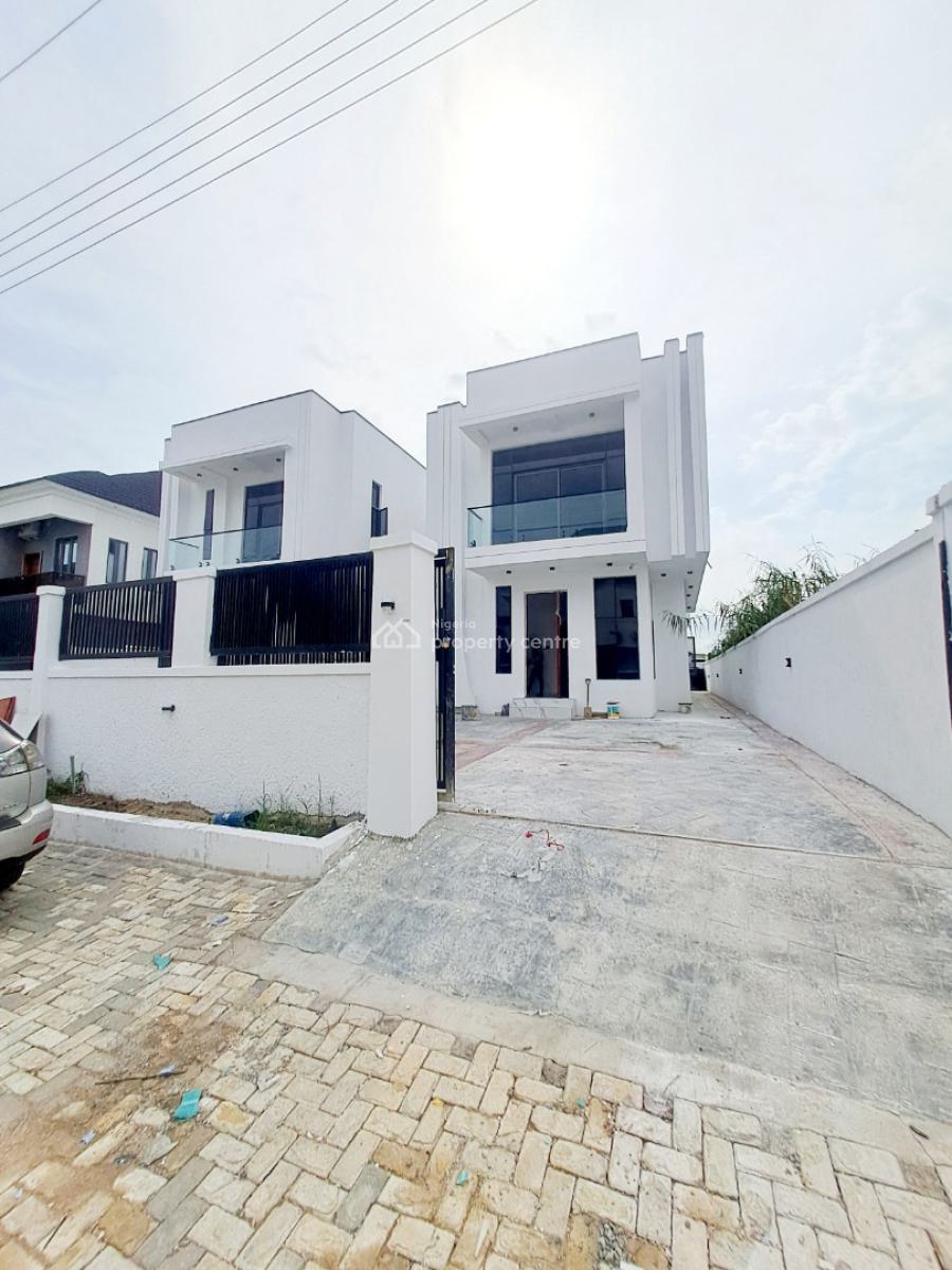 Newly Built 4 Bedroom Detached with Bq in a Gated Estate, Ikota, Lekki, Lagos, Detached Duplex for Sale