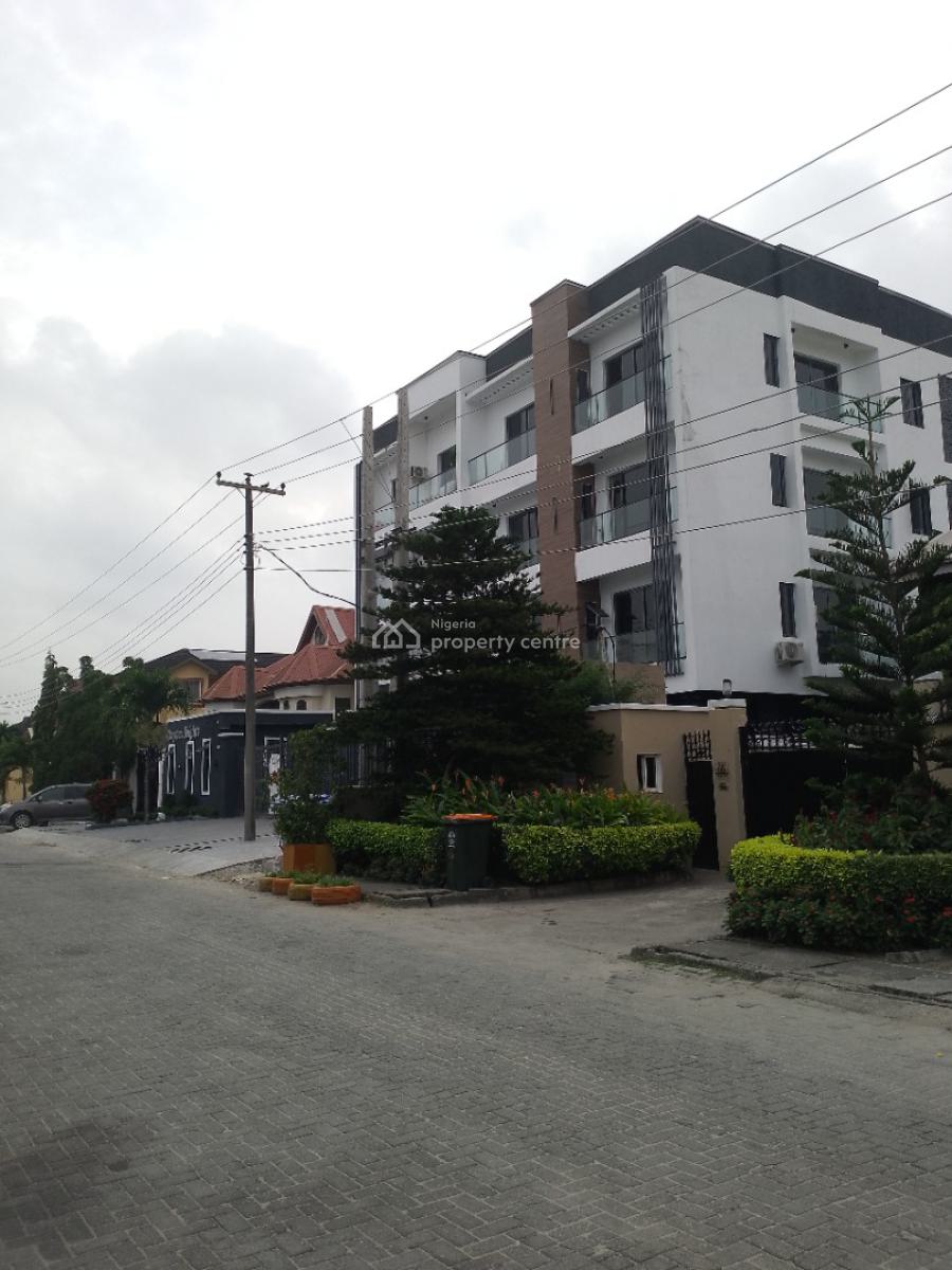 Lovely Serviced 3 Bedroom Apartment in a Cool Environment, Lekki Phase 1, Lekki, Lagos, Flat / Apartment for Sale