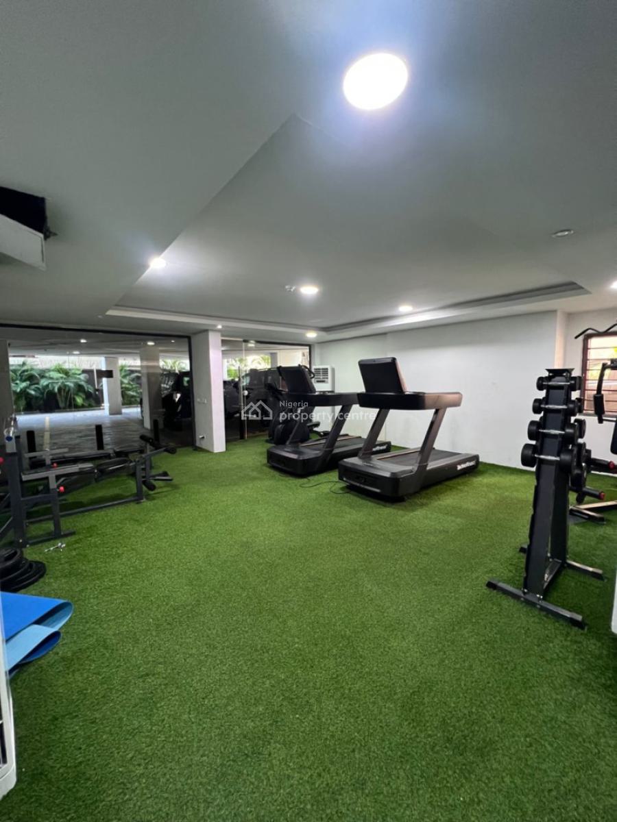 Fully Serviced Furnished 3 Bedroom Apartment with Waterfront, Banana Island Road, Banana Island, Ikoyi, Lagos, Flat / Apartment for Rent