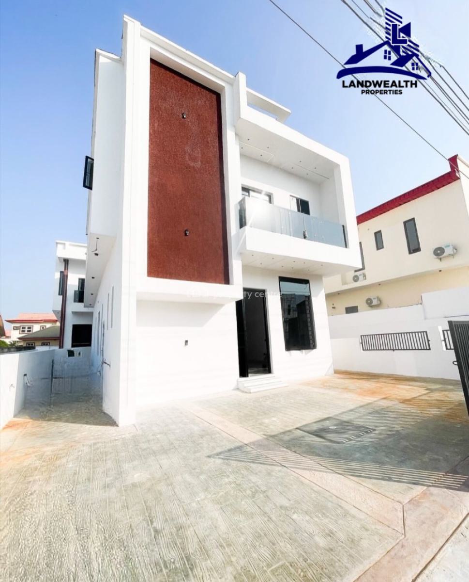 Newly Built 4 Bedrooms Fully Detached Duplex with Bq., Sangotedo, Ajah, Lagos, Detached Duplex for Sale