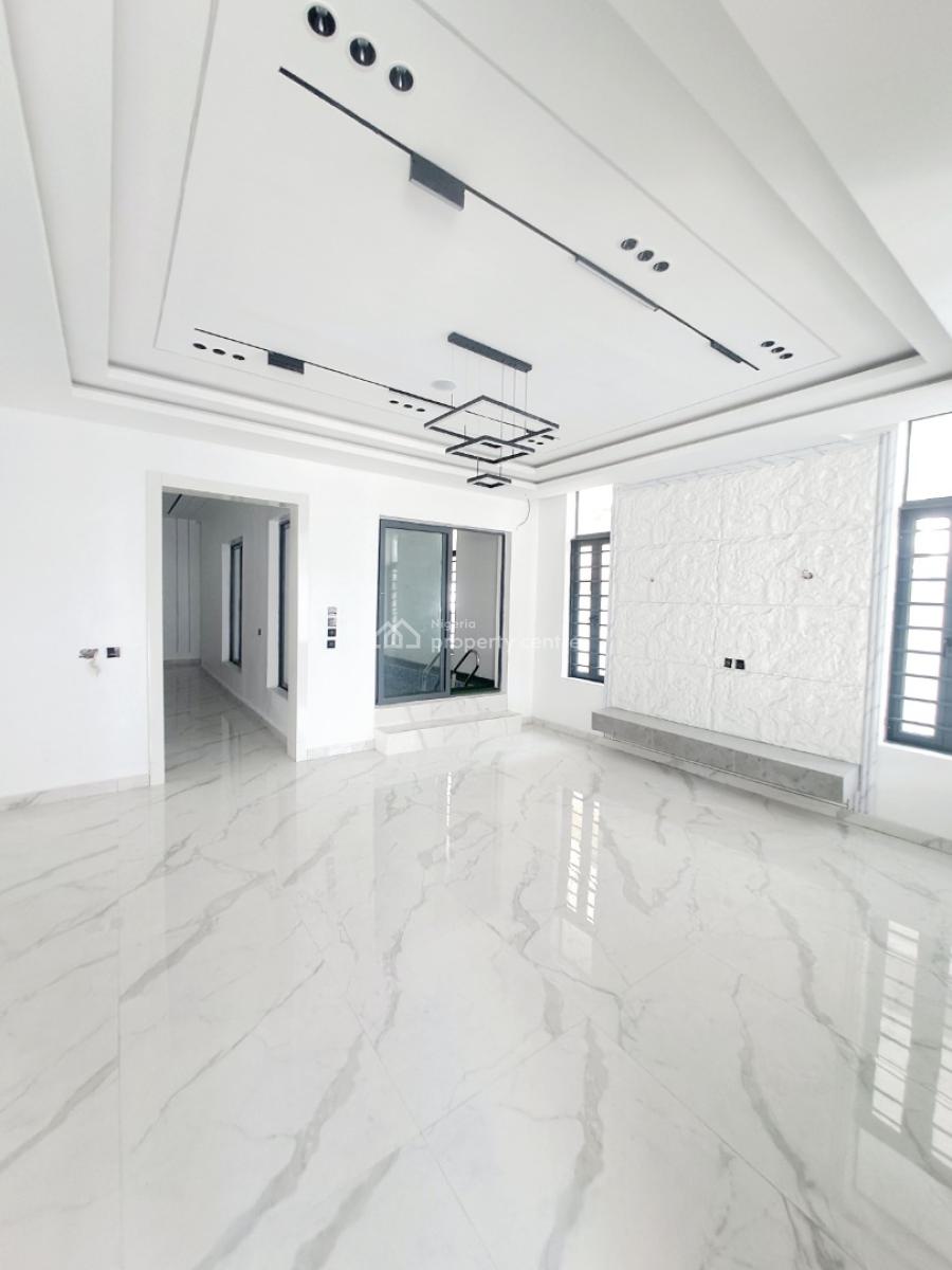 Newly Built 6 Bedroom Detached with Bq and Pool in a Gated Estate, Chevron Drive, Lekki, Lagos, Detached Duplex for Sale