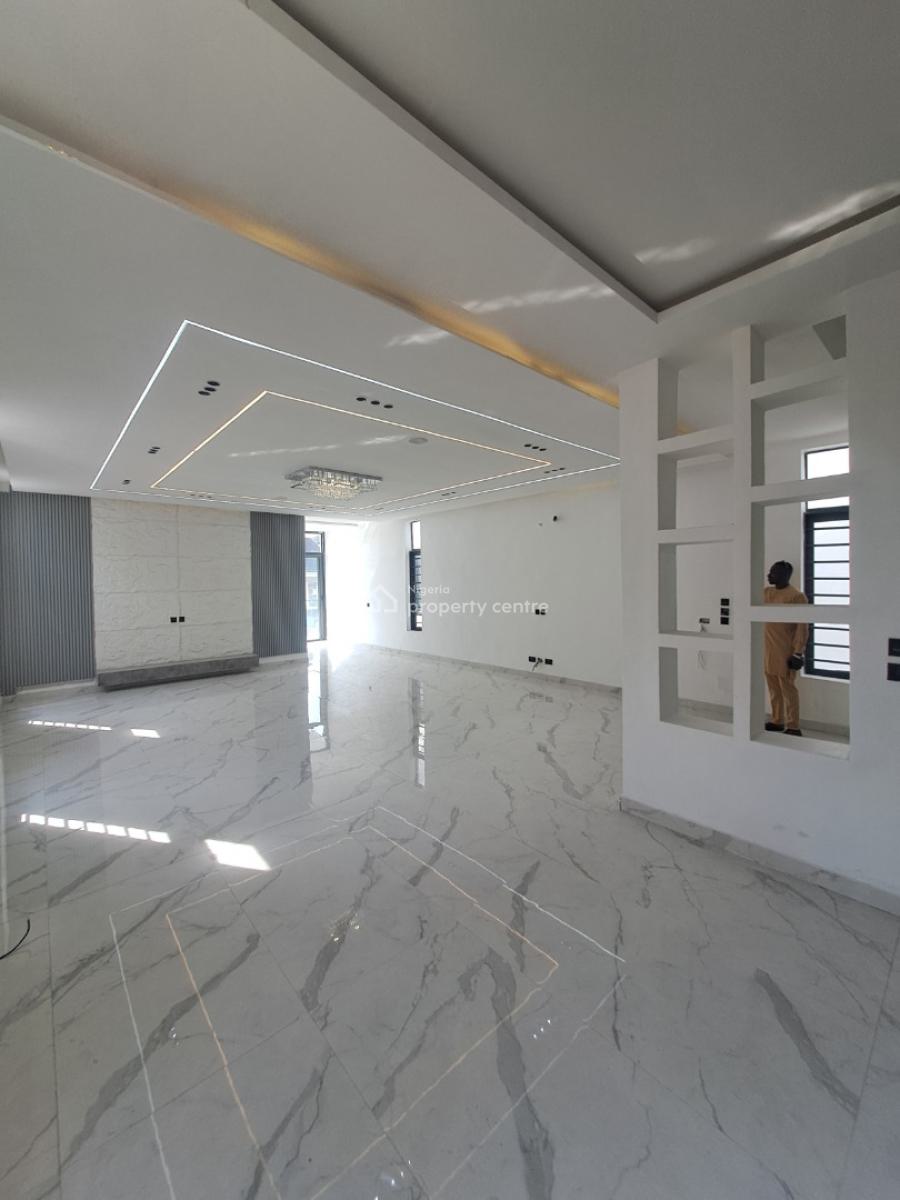 Newly Built 6 Bedroom Detached with Bq and Pool in a Gated Estate, Chevron Drive, Lekki, Lagos, Detached Duplex for Sale