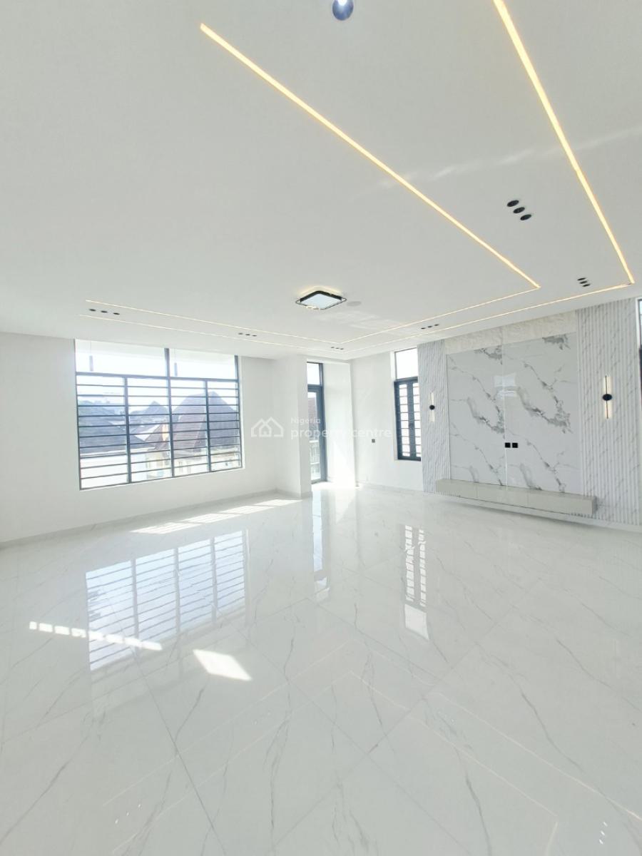 Newly Built 6 Bedroom Detached with Bq and Pool in a Gated Estate, Chevron Drive, Lekki, Lagos, Detached Duplex for Sale