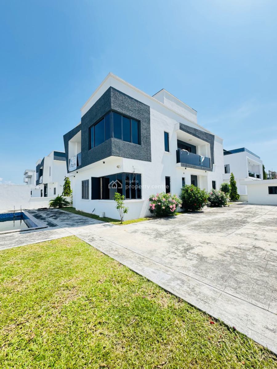 Contemporary 5 Bedroom Fully Detached Duplex Plus Pool, Royal Gardens, Lekki, Lagos, Detached Duplex for Sale