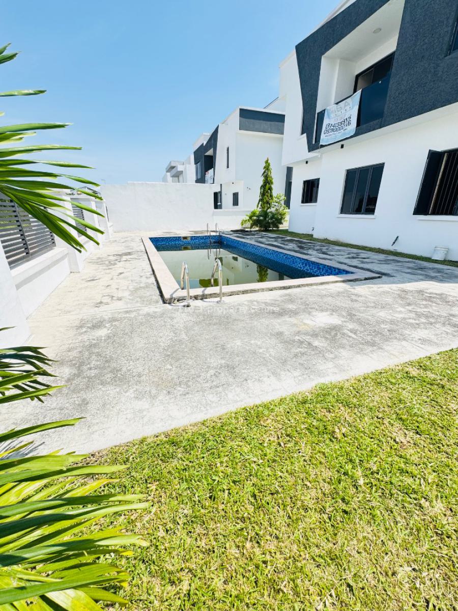 Contemporary 5 Bedroom Fully Detached Duplex Plus Pool, Royal Gardens, Lekki, Lagos, Detached Duplex for Sale