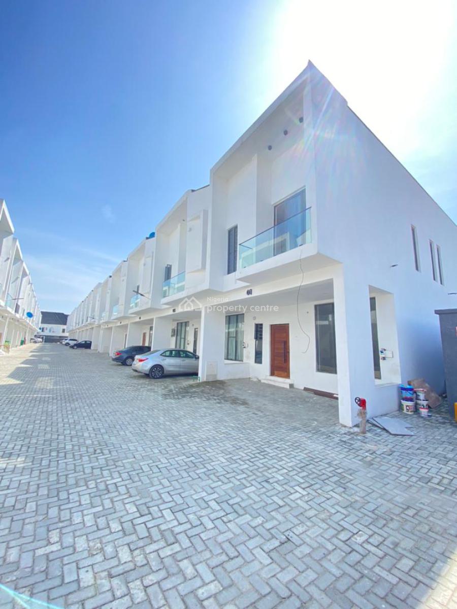 Spacious and Newly Built 4 Bedroom Terrace Duplex with Gym & Pool, Vgc, Lekki, Lagos, Terraced Duplex for Rent