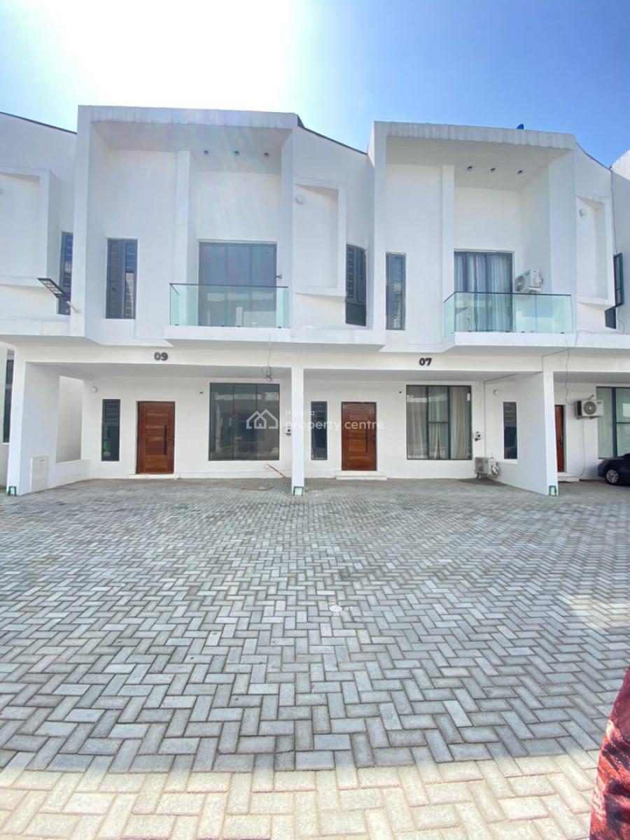 Spacious and Newly Built 4 Bedroom Terrace Duplex with Gym & Pool, Vgc, Lekki, Lagos, Terraced Duplex for Rent