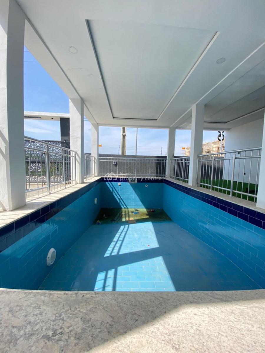 Spacious and Newly Built 4 Bedroom Terrace Duplex with Gym & Pool, Vgc, Lekki, Lagos, Terraced Duplex for Rent