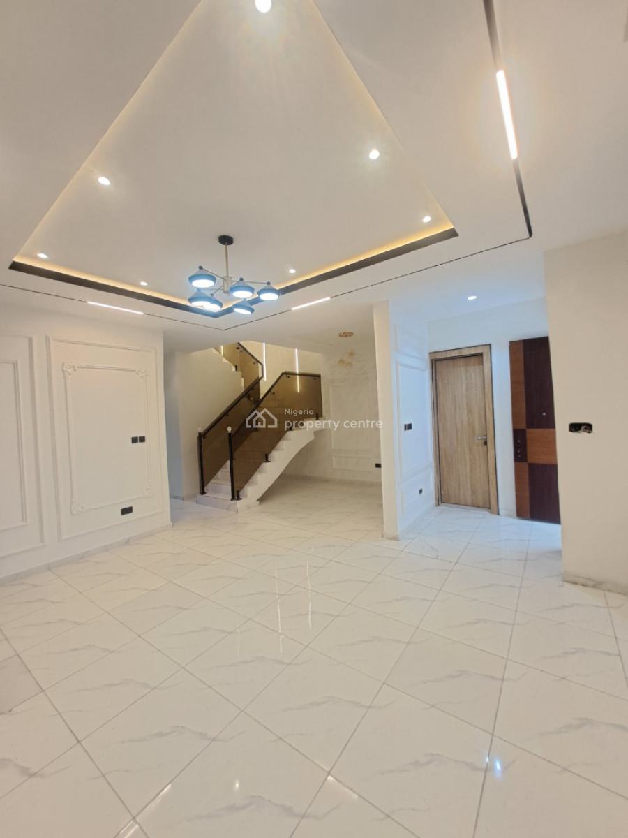 Newly Built 4 Bedroom Semi-detached with Bq in a Gated, Chevron Drive, Lekki, Lagos, Semi-detached Duplex for Sale