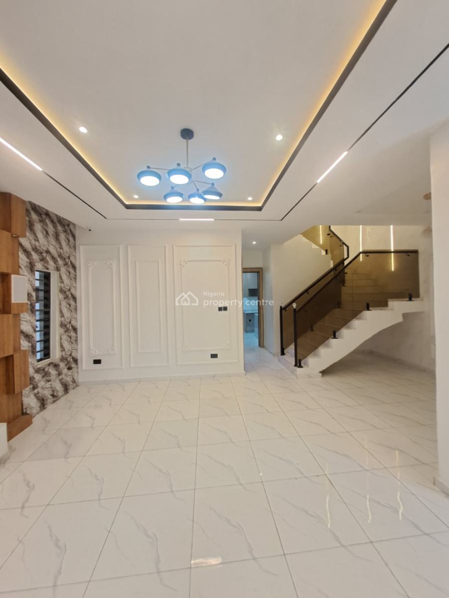 Newly Built 4 Bedroom Semi-detached with Bq in a Gated, Chevron Drive, Lekki, Lagos, Semi-detached Duplex for Sale