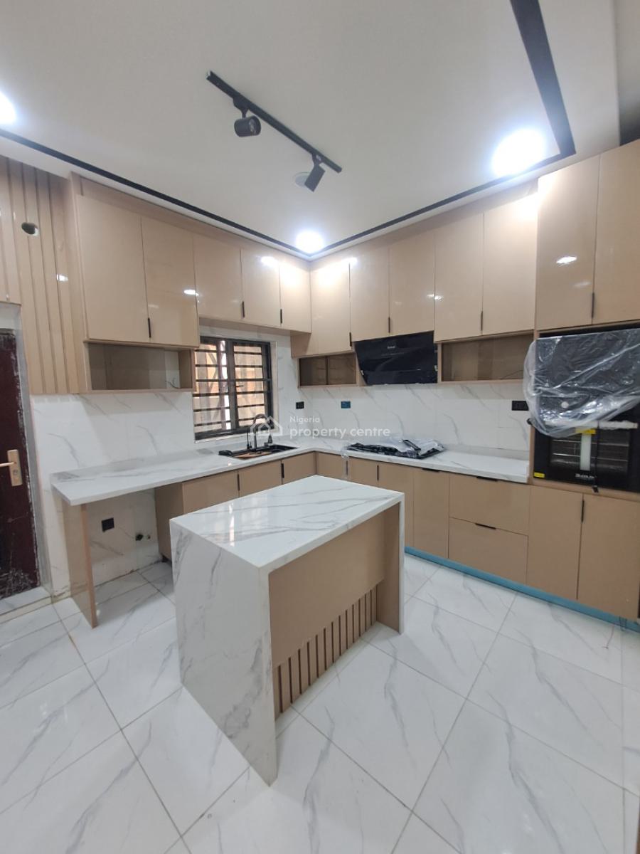 Newly Built 4 Bedroom Semi-detached with Bq in a Gated, Chevron Drive, Lekki, Lagos, Semi-detached Duplex for Sale