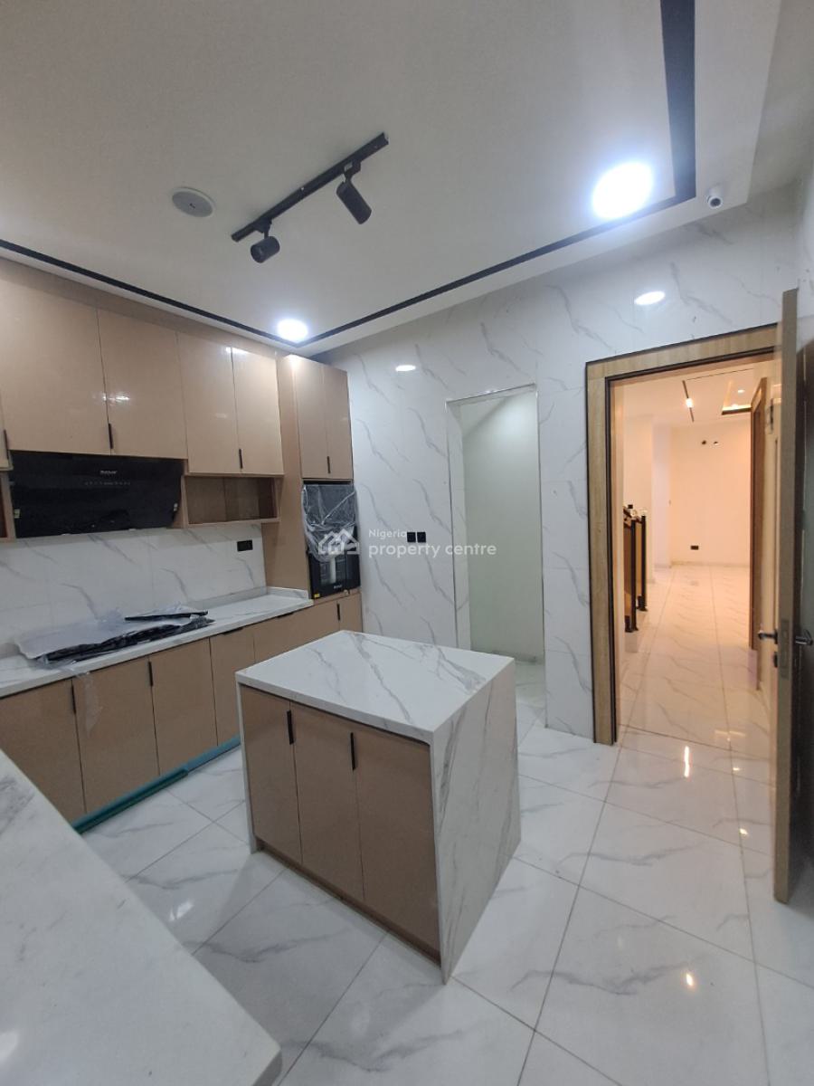 Newly Built 4 Bedroom Semi-detached with Bq in a Gated, Chevron Drive, Lekki, Lagos, Semi-detached Duplex for Sale