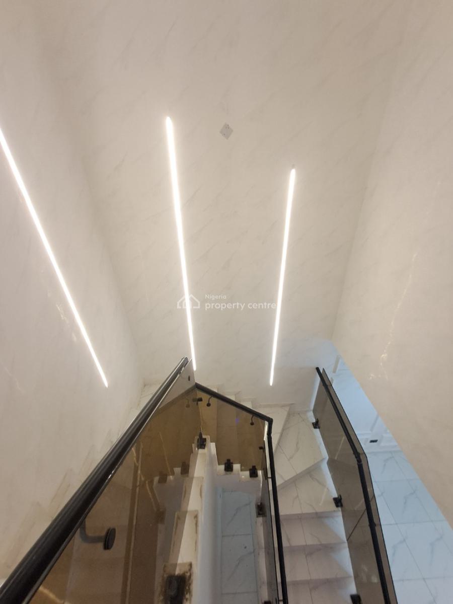 Newly Built 4 Bedroom Semi-detached with Bq in a Gated, Chevron Drive, Lekki, Lagos, Semi-detached Duplex for Sale