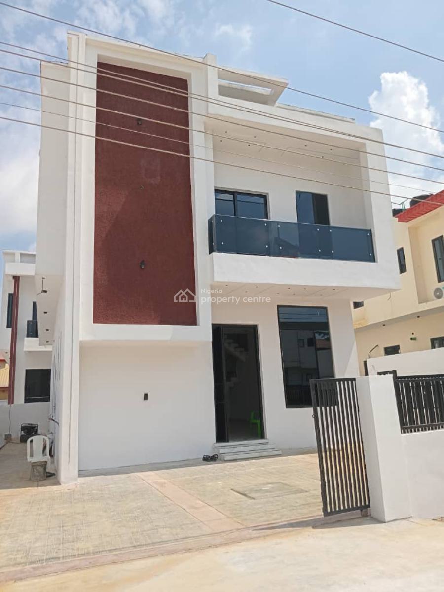 Four Bedroom Fully Detached Duplex with Bq, Golden Park Estate, Sangotedo, Ajah, Lagos, Detached Duplex for Sale