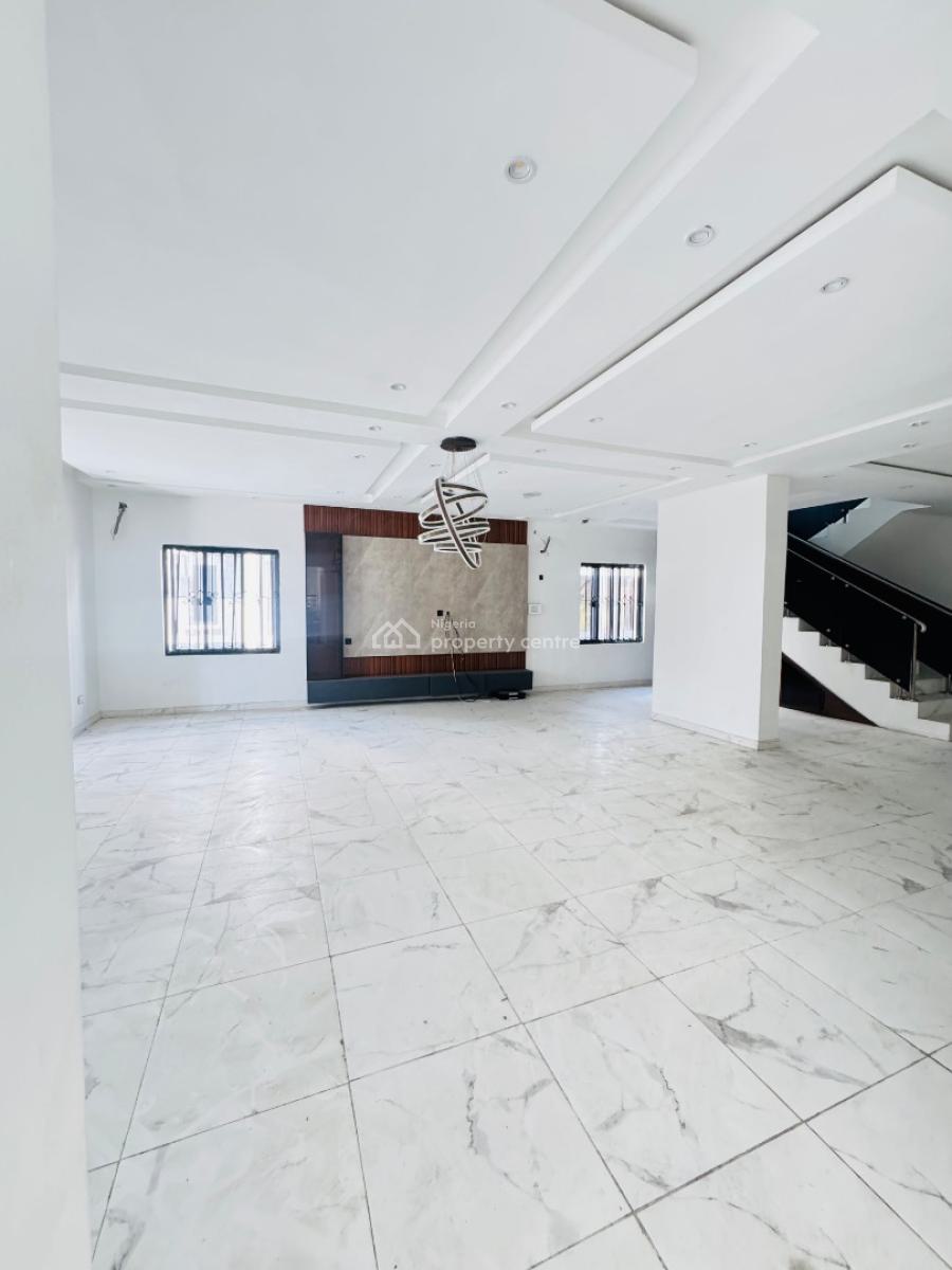Contemporary 5 Bedroom Fully Detached Duplex +pool, Royal Gardens Estate, Ajah, Lagos, Terraced Duplex for Sale