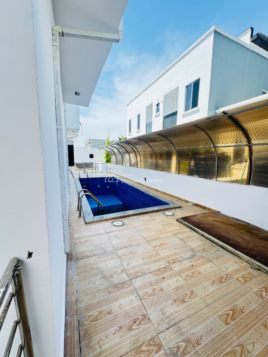 Contemporary 5 Bedroom Fully Detached Duplex +pool, Royal Gardens Estate, Ajah, Lagos, Terraced Duplex for Sale