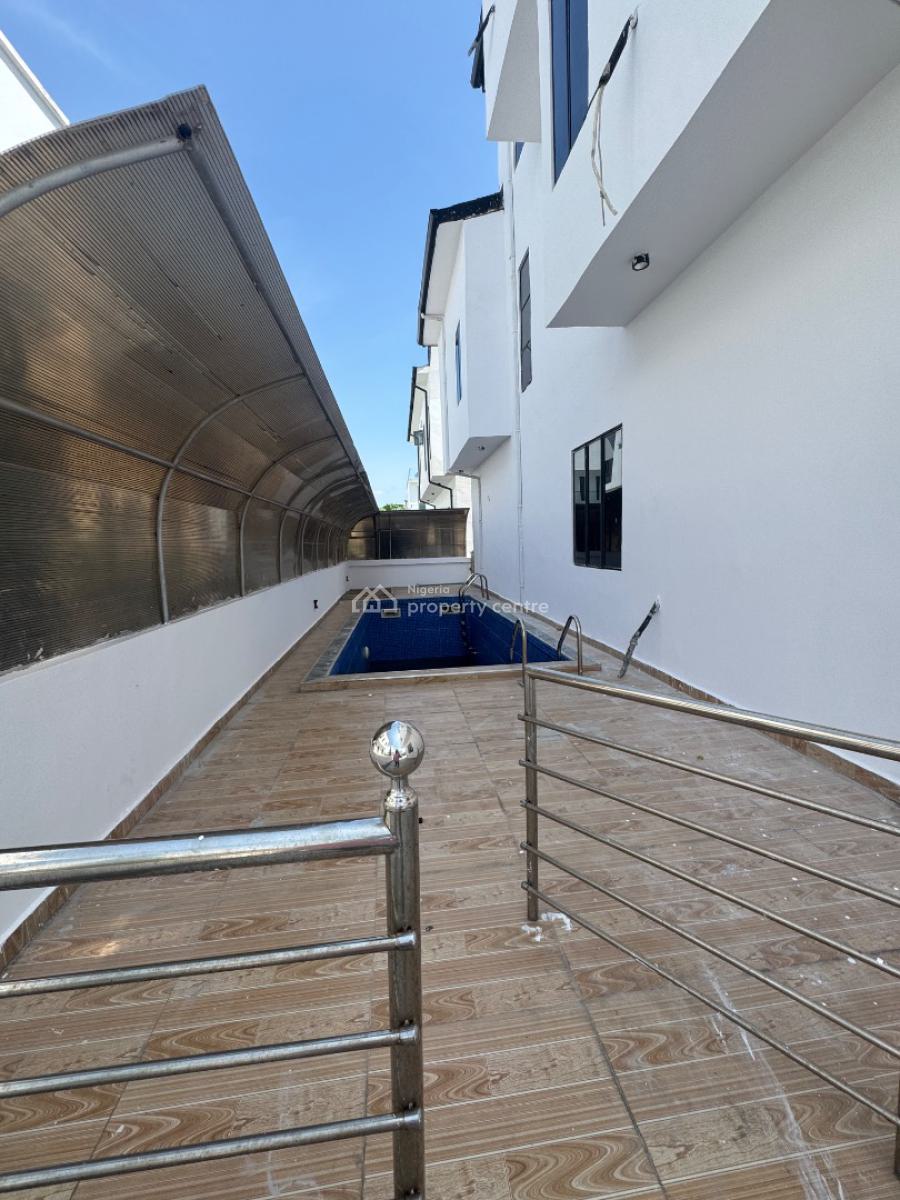 Contemporary 5 Bedroom Fully Detached Duplex +pool, Royal Gardens Estate, Ajah, Lagos, Terraced Duplex for Sale