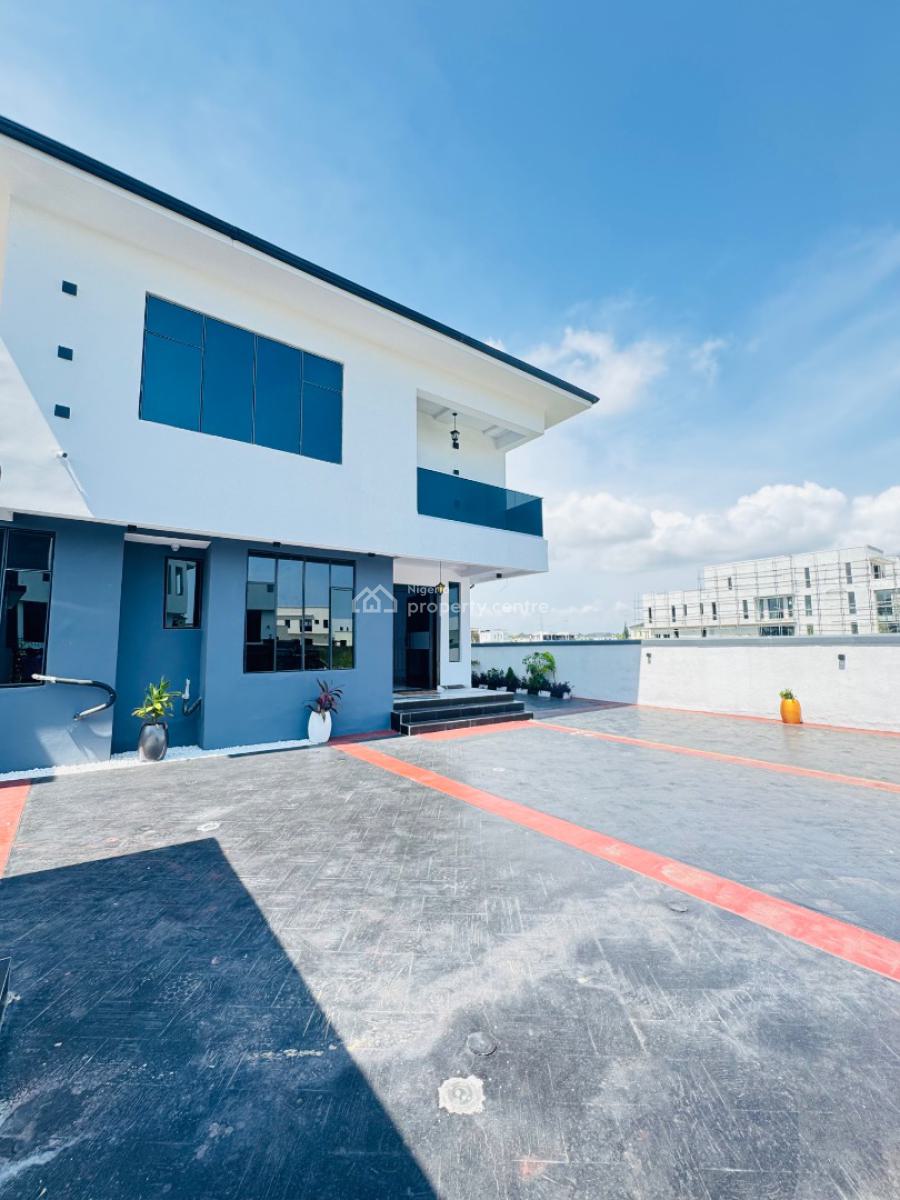 Contemporary 5 Bedroom Fully Detached Duplex  + Pool, Royal Gardens, Ajah, Lagos, Detached Duplex for Sale