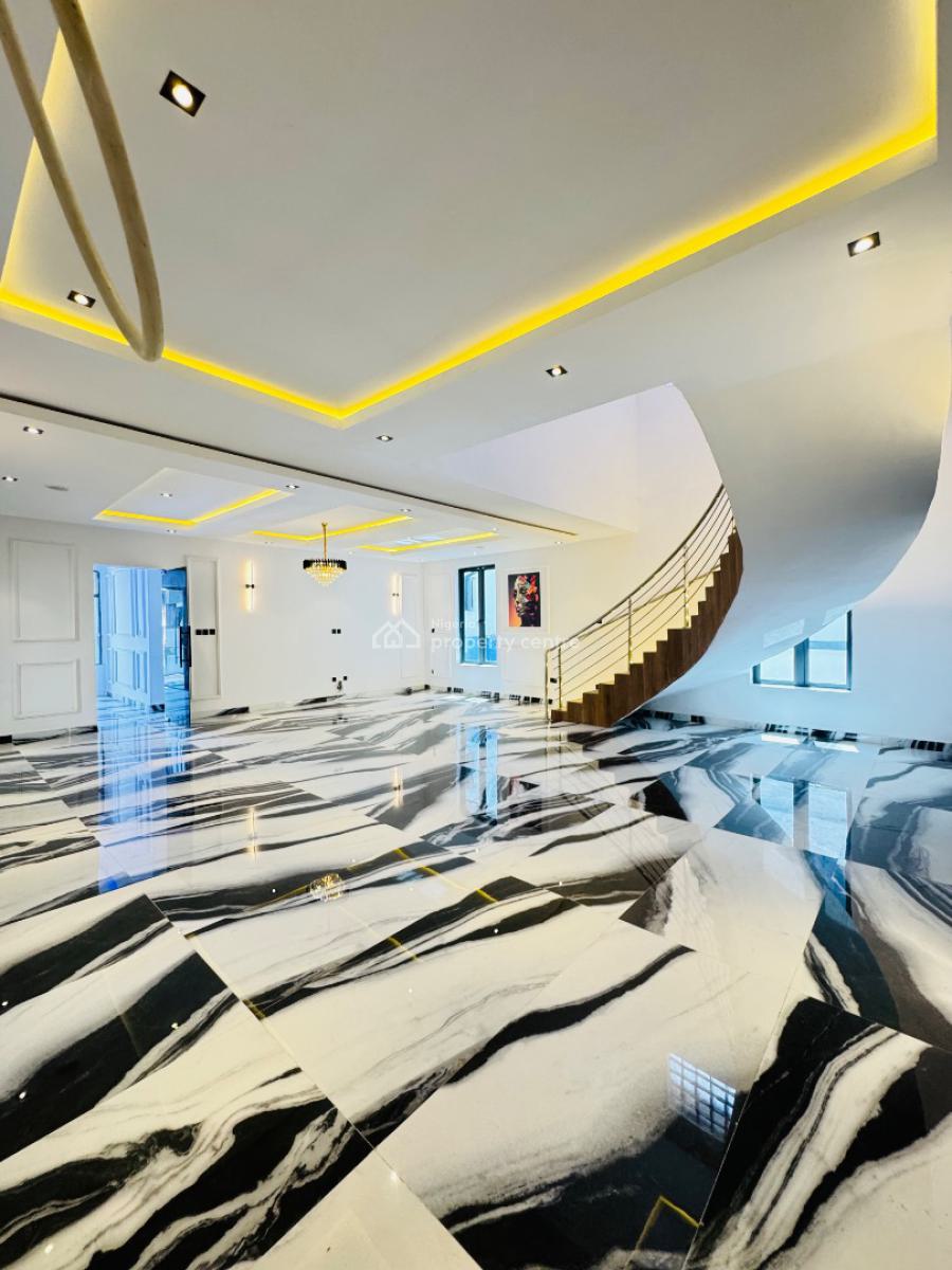 Contemporary 5 Bedroom Fully Detached Duplex  + Pool, Royal Gardens, Ajah, Lagos, Detached Duplex for Sale