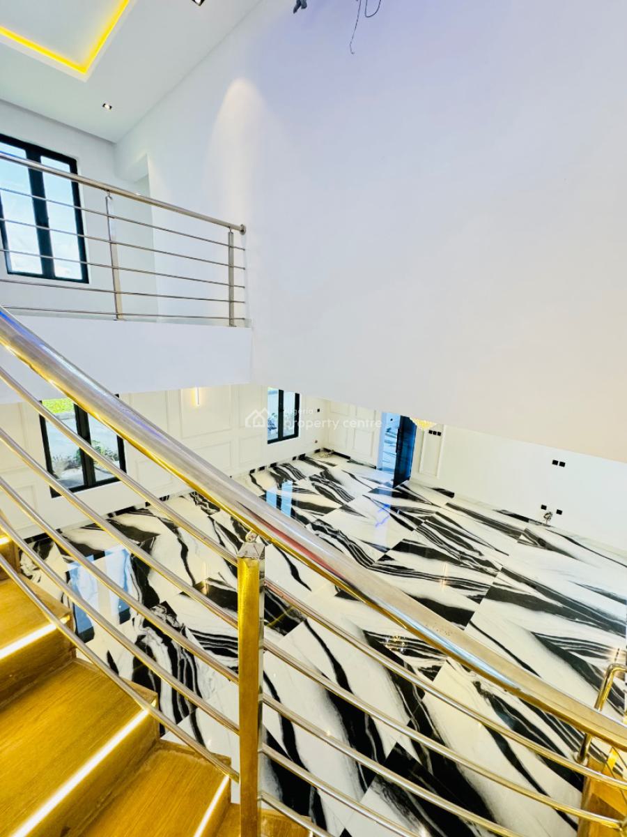 Contemporary 5 Bedroom Fully Detached Duplex  + Pool, Royal Gardens, Ajah, Lagos, Detached Duplex for Sale