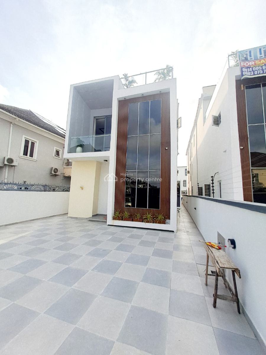 Newly Built 5 Bedroom Detached with Bq, Pool, Cinema & Gym House, Chevron Drive, Lekki, Lagos, Detached Duplex for Sale