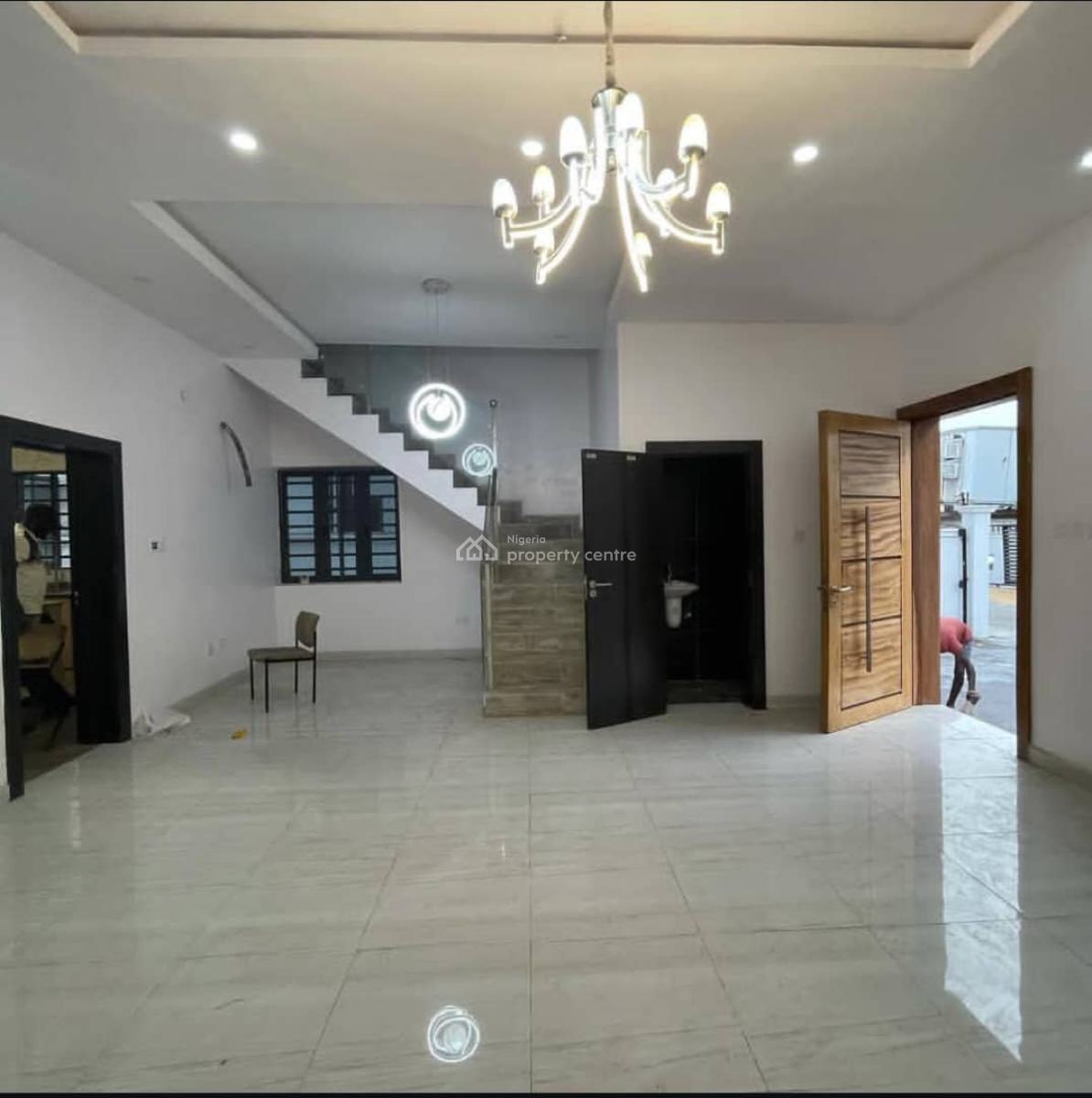 Cozy 4 Bedroom Semi Detached Duplex with Bq, Agungi, Lekki, Lagos, Semi-detached Duplex for Rent