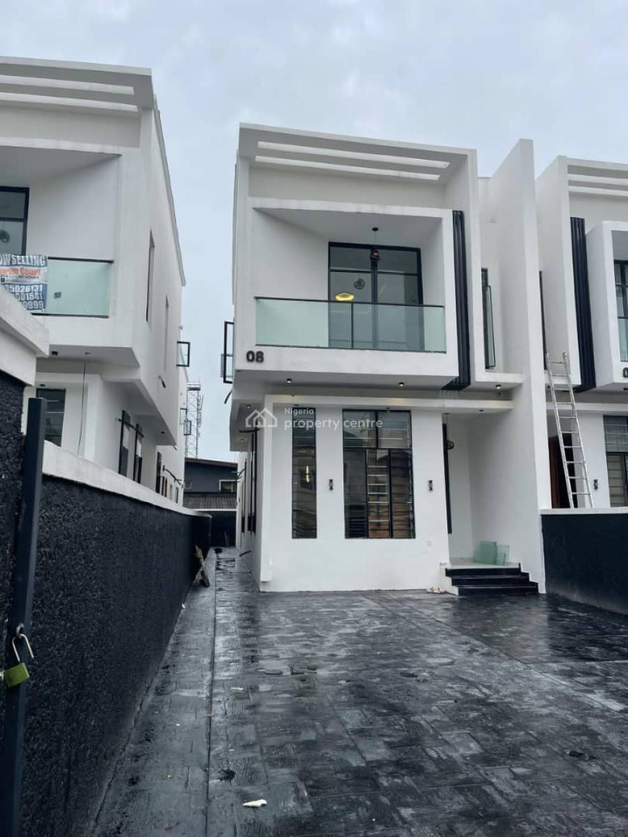 Special 4 Bedroom Detached Duplex with Bq, Chevron, Lekki Phase 2, Lekki, Lagos, Semi-detached Duplex for Sale