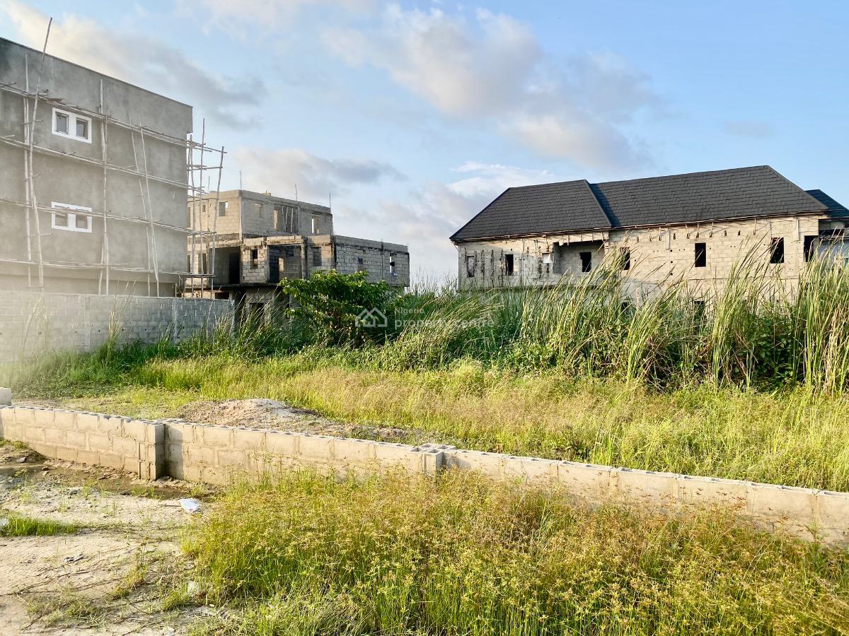 Well Strategic Located 1200sqm with C of O, Happy Land Estate, Sangotedo, Ajah, Lagos, Land for Sale