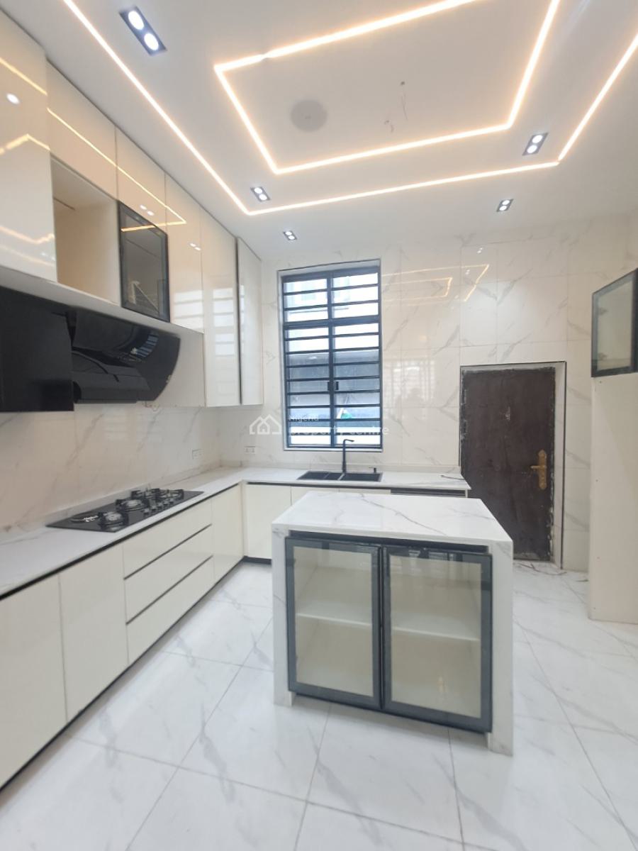 Newly 4 Bedroom Terrace with Bq in a Gated Estate, Ikate, Lekki, Lagos, House for Sale