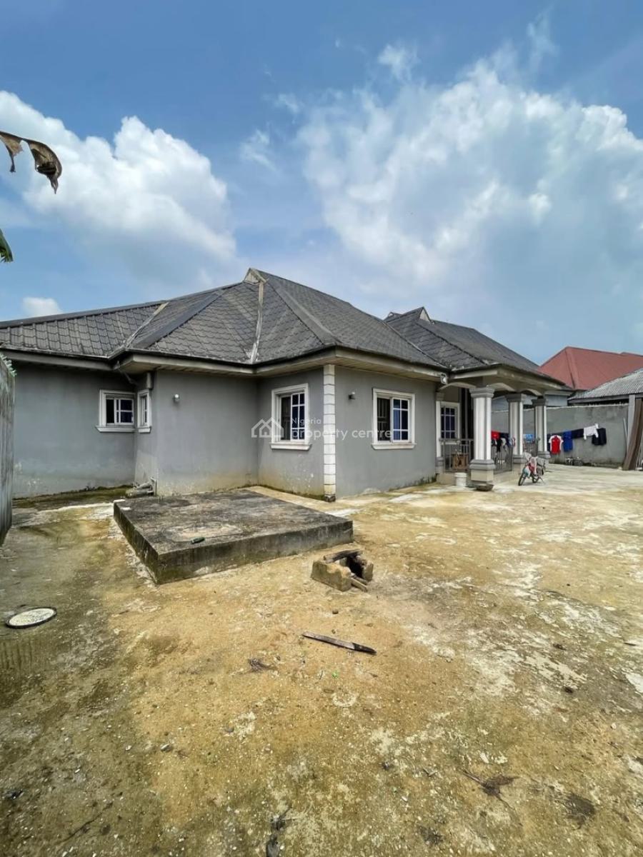 4 Bedroom Home on 3 Plots of Land, Eneka, Port Harcourt, Rivers, Detached Bungalow for Sale