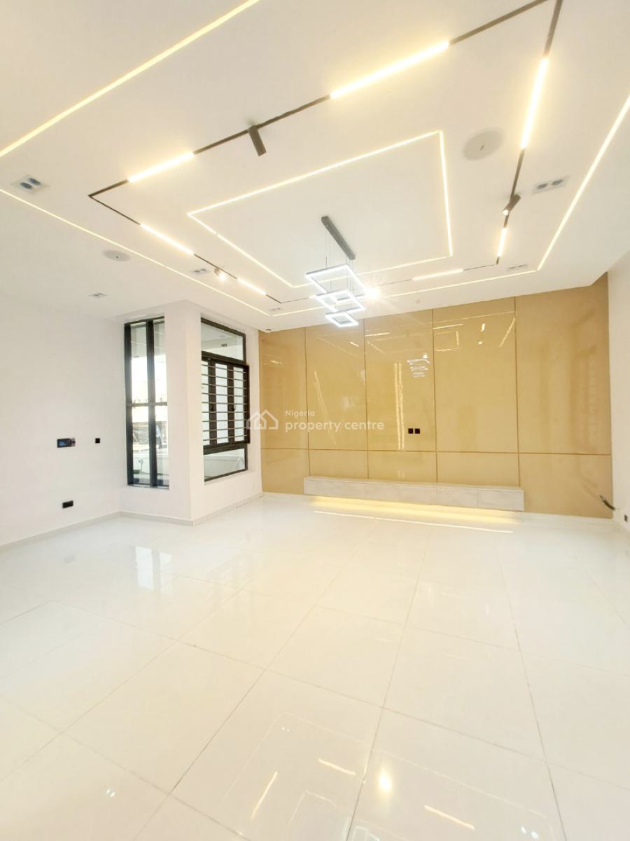 Newly Built 5 Bedroom Detached with Bq and Pool in a Gated Estate, Chevron, Lekki, Lagos, Detached Duplex for Sale