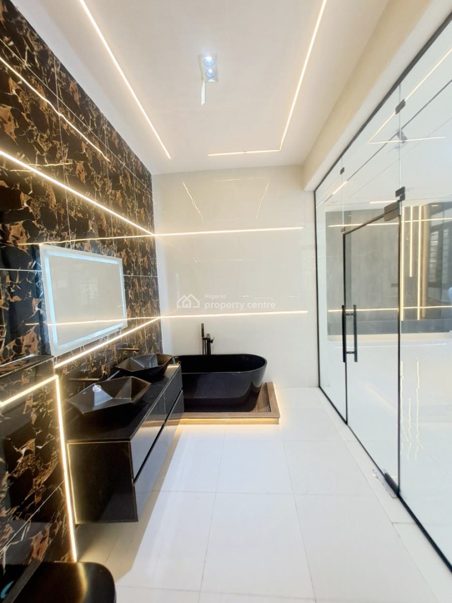 Newly Built 5 Bedroom Detached with Bq and Pool in a Gated Estate, Chevron, Lekki, Lagos, Detached Duplex for Sale