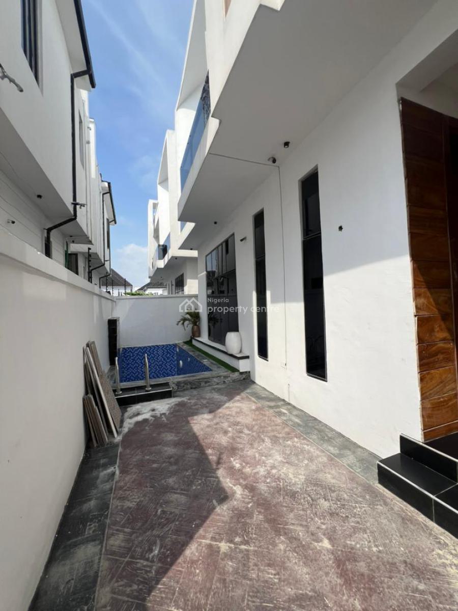 Exquisite 5 Bedroom Duplex with Bq Pool, Chevron, Lekki Phase 2, Lekki, Lagos, House for Sale
