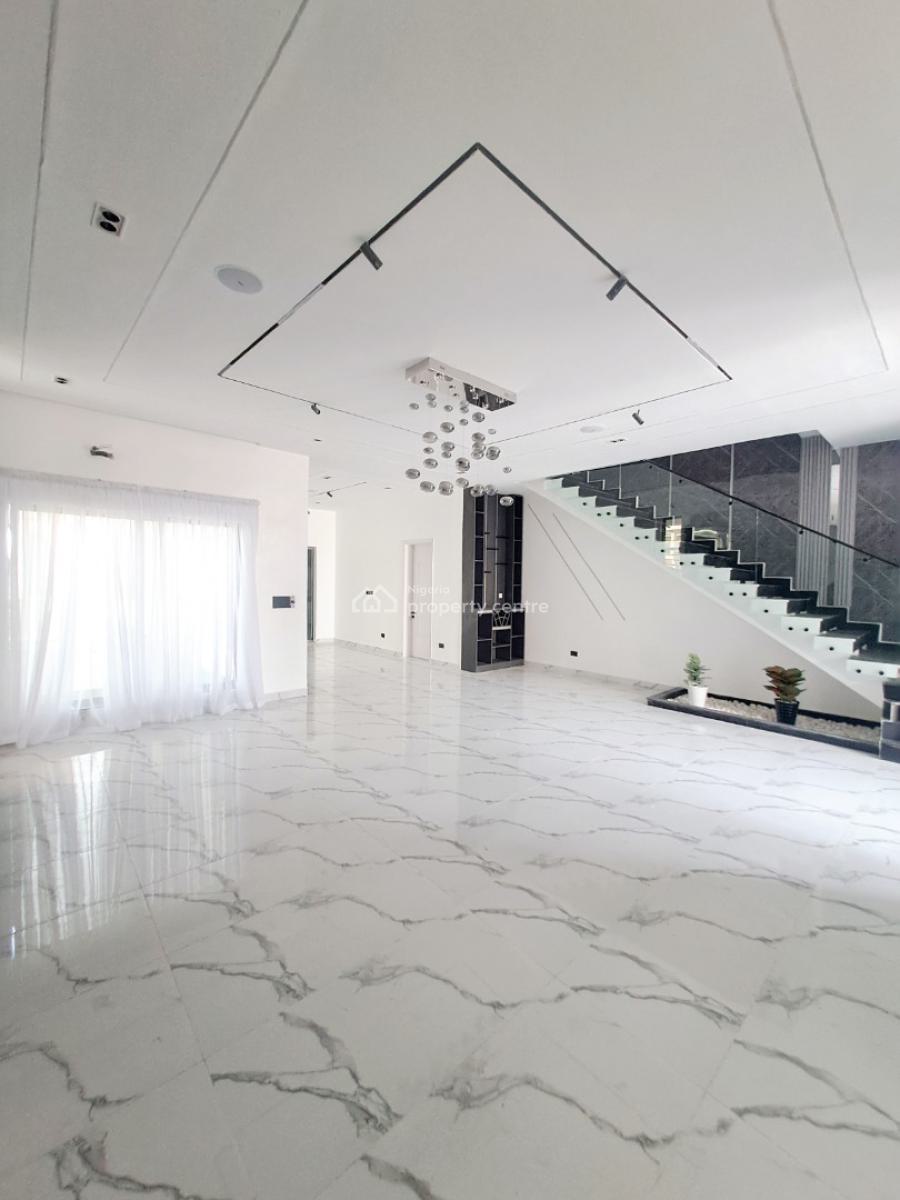 Newly Built 5 Bedroom Detached with Bq, Pool and Gym House, Chevron, Lekki, Lagos, Detached Duplex for Sale