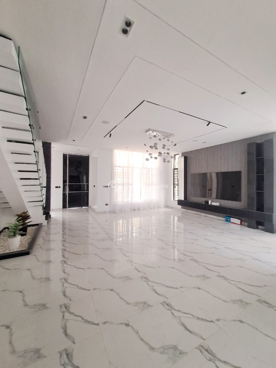 Newly Built 5 Bedroom Detached with Bq, Pool and Gym House, Chevron, Lekki, Lagos, Detached Duplex for Sale
