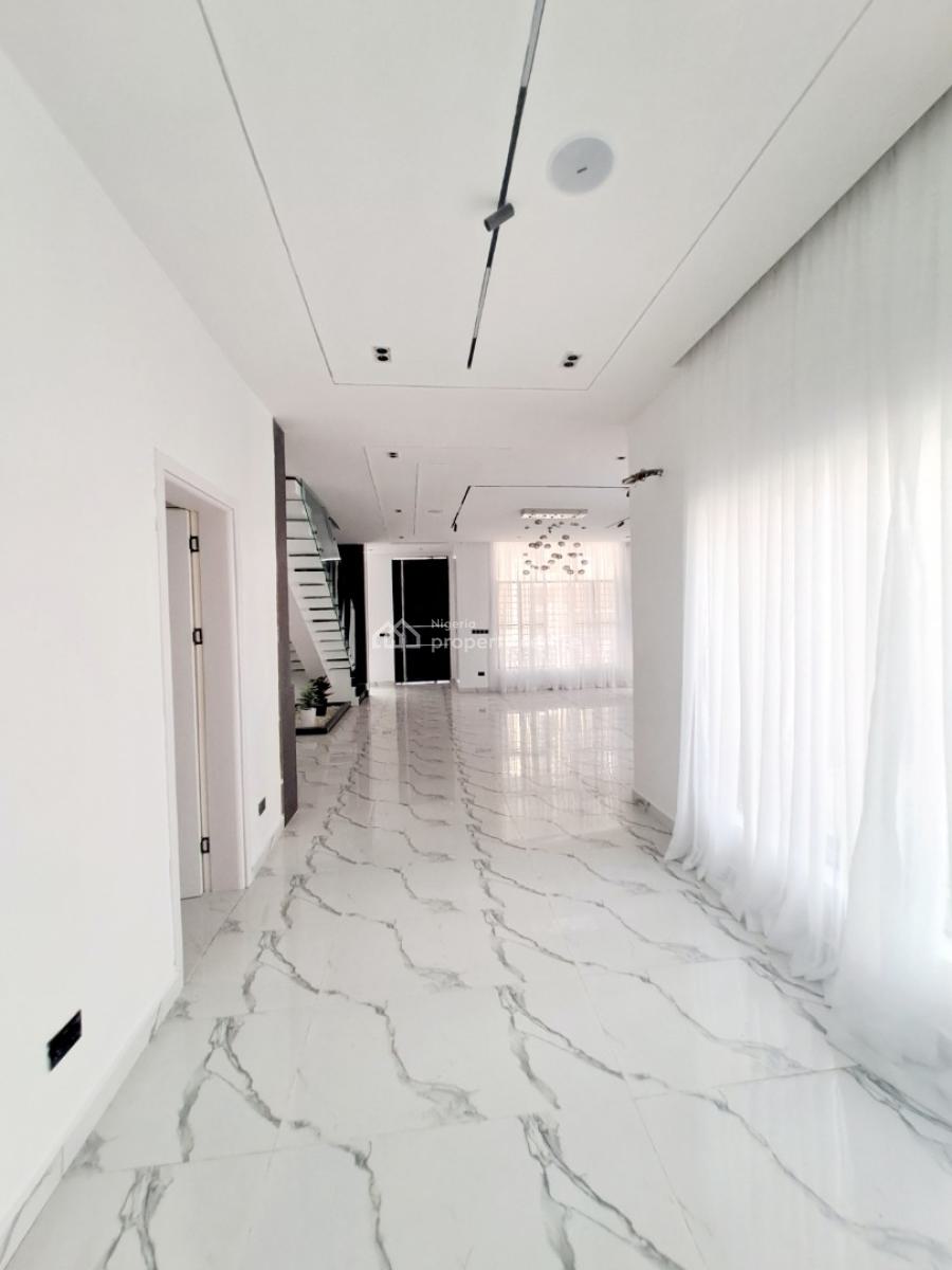 Newly Built 5 Bedroom Detached with Bq, Pool and Gym House, Chevron, Lekki, Lagos, Detached Duplex for Sale