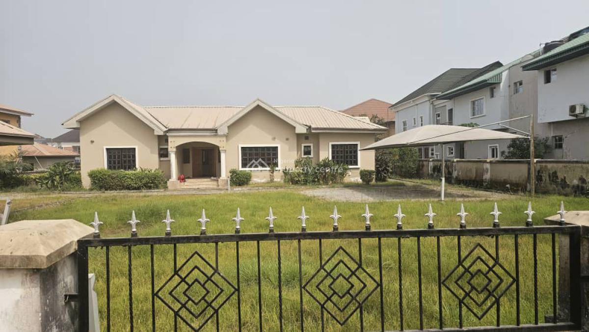 4 Bedroom Bungalow with Bq on 1,300sqm Land, Rose Court, Badore, Ajah, Lagos, Detached Bungalow for Sale