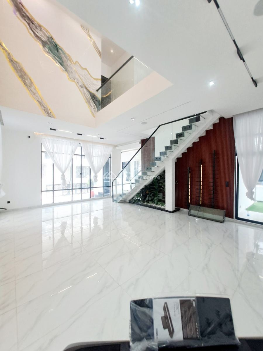 Newly Built 5 Bedroom Detached with Bq and Pool in a Gated Estate, Chevron, Lekki, Lagos, Detached Duplex for Sale