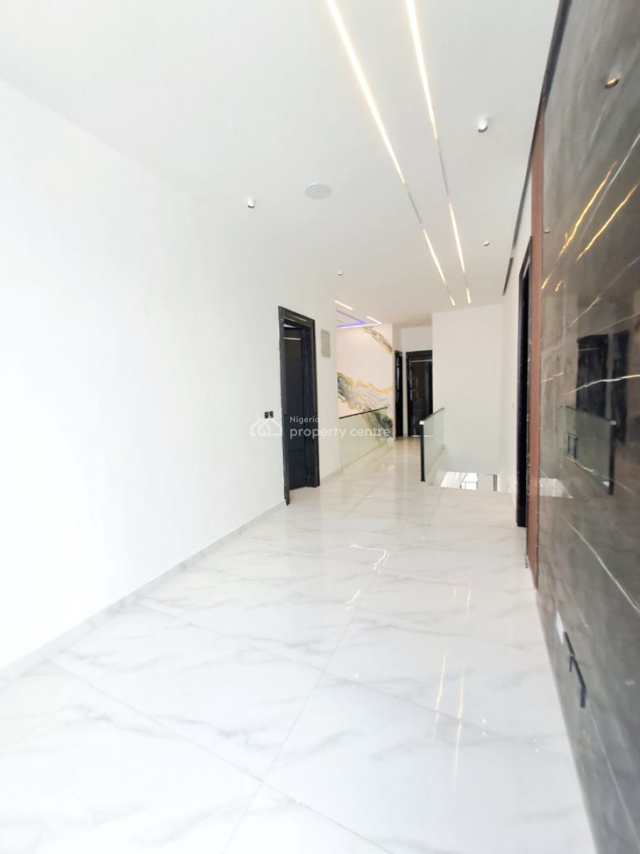 Newly Built 5 Bedroom Detached with Bq and Pool in a Gated Estate, Chevron, Lekki, Lagos, Detached Duplex for Sale
