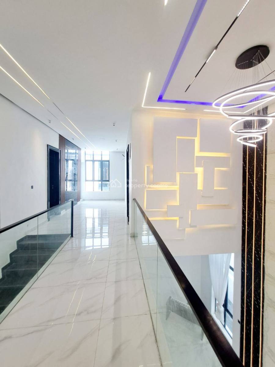 Newly Built 5 Bedroom Detached with Bq and Pool in a Gated Estate, Chevron, Lekki, Lagos, Detached Duplex for Sale